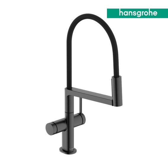 伸縮廚房龍頭 Talis Select M54 PowderSpray，72861341(霧金屬黑)