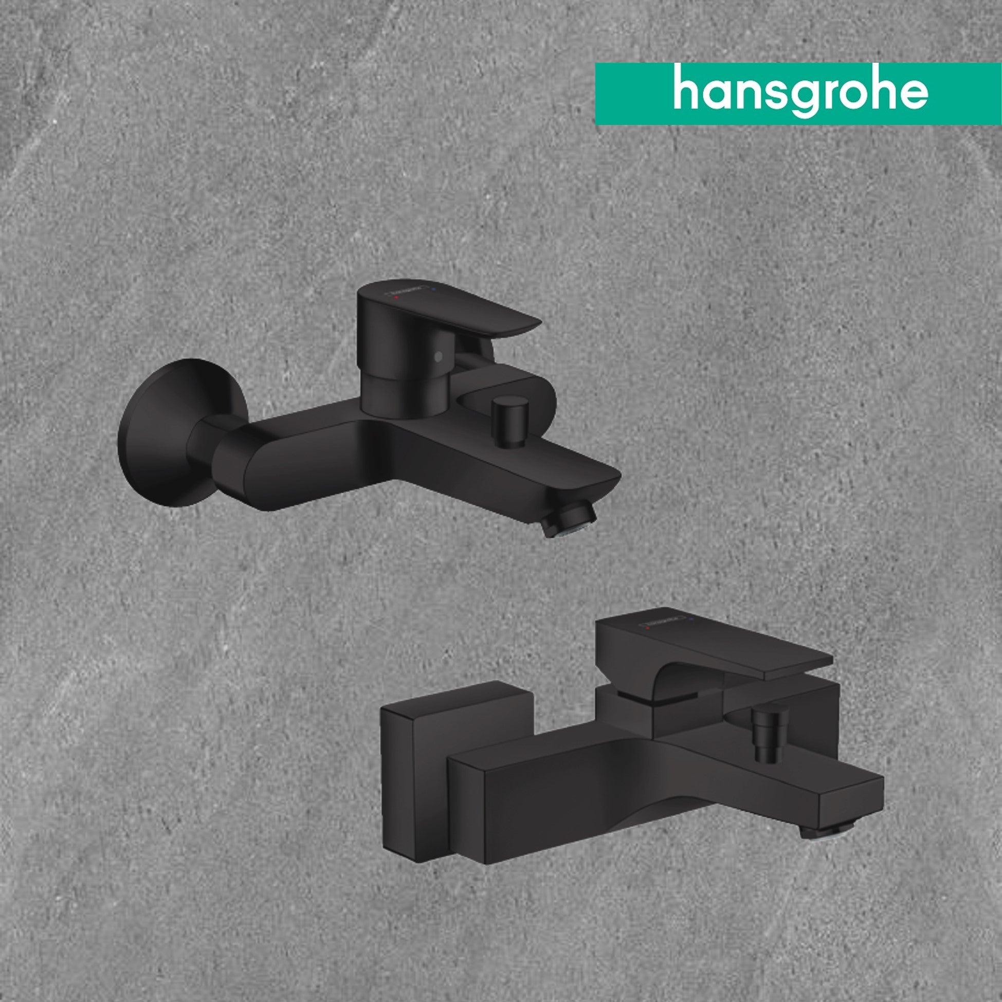 hansgrohe-黑色淋浴/浴缸龍頭