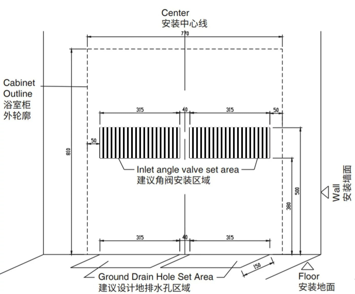 KOHLER-80cm 防潮浴櫃 -Maxi Space 2.0，K-23799T-B3D