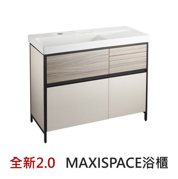KOHLER-100cm 防潮浴櫃-Maxi Space 2.0，K-23800T-MT9