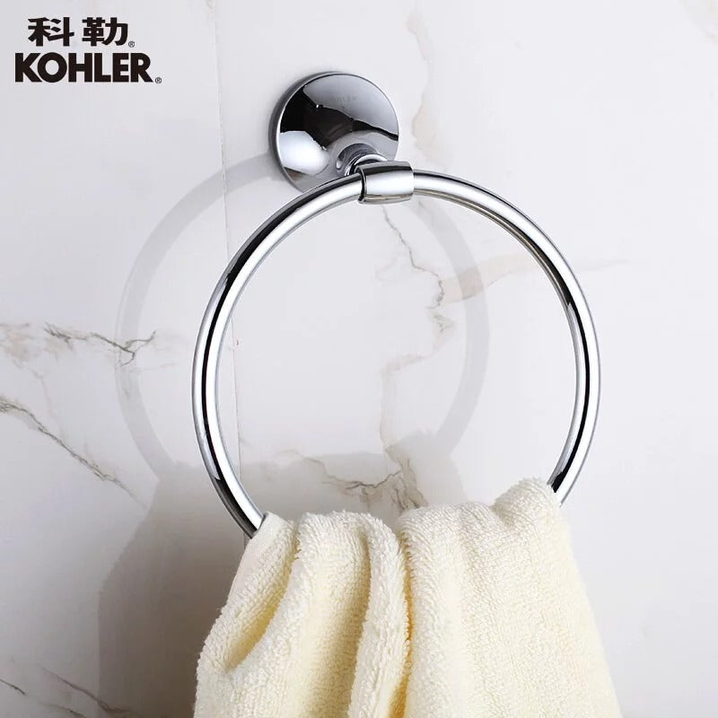 KOHLER-毛巾環-Elliston，K-72786T-CP