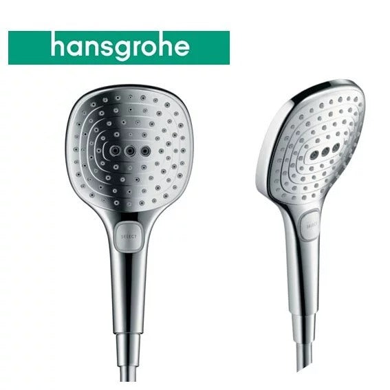 hansgrohe-大範圍洗澡蓮蓬頭-三段式蓮蓬頭-Raindance Select E 120，26520