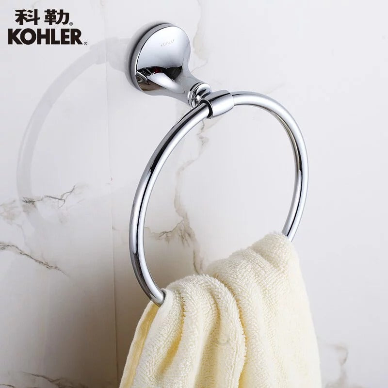 KOHLER-毛巾環-Elliston，K-72786T-CP