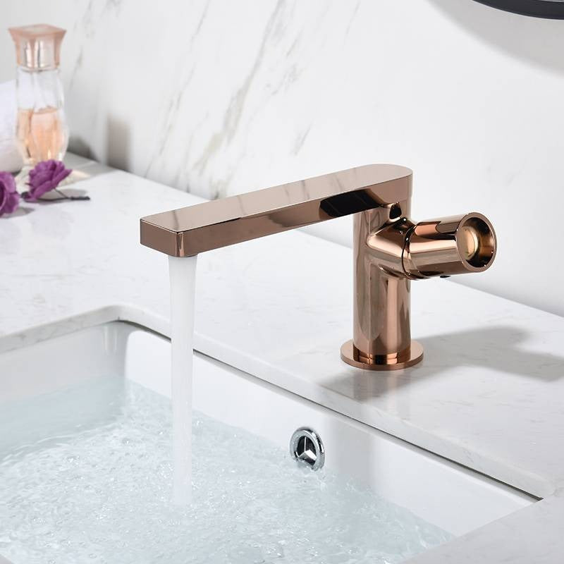 KOHLER-玫瑰金臉盆龍頭-Composed，K-73050T-7-RGD