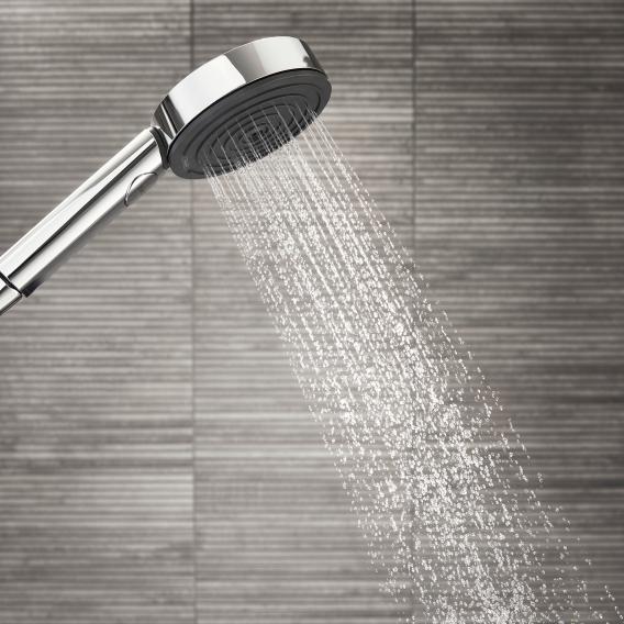 hansgrohe-霧黑三段式蓮蓬頭-Pulsify，24110670